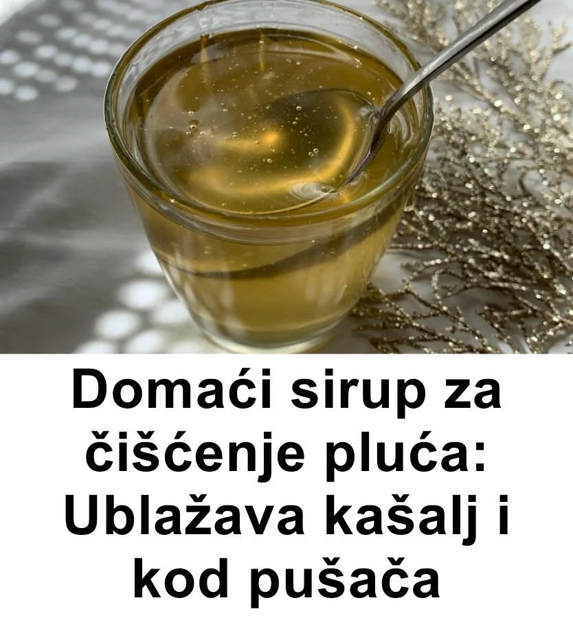 Evo kako izbaciti šlajm iz pluća kod odraslih: Česti urok kancera, a nakon ovog napitka ćete izbaciti komade..