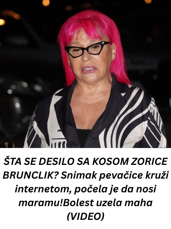 EV0 ŠTA SE DESIL0 SA K0S0M Z0RICE BRUNCLlK? Počela je da nosi maramu!